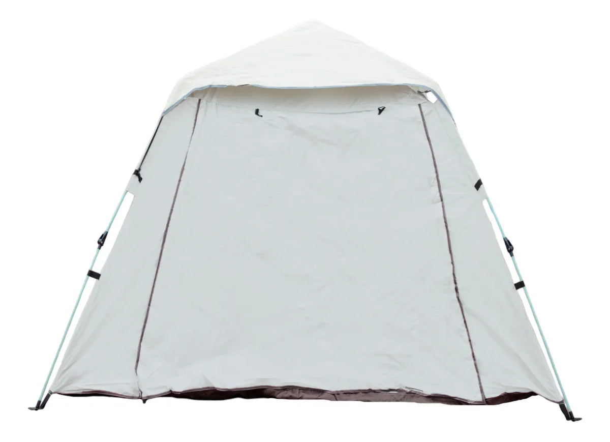 Carpa Autoarmable Para 6 Personas Dakota Automática 240x240x154cm Color Beige