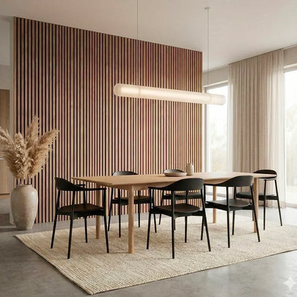 Pannello Acustico in Legno da Parete — Trasforma il Tuo Spazio in Soli 30 Minuti - (270 cm x 110 cm)