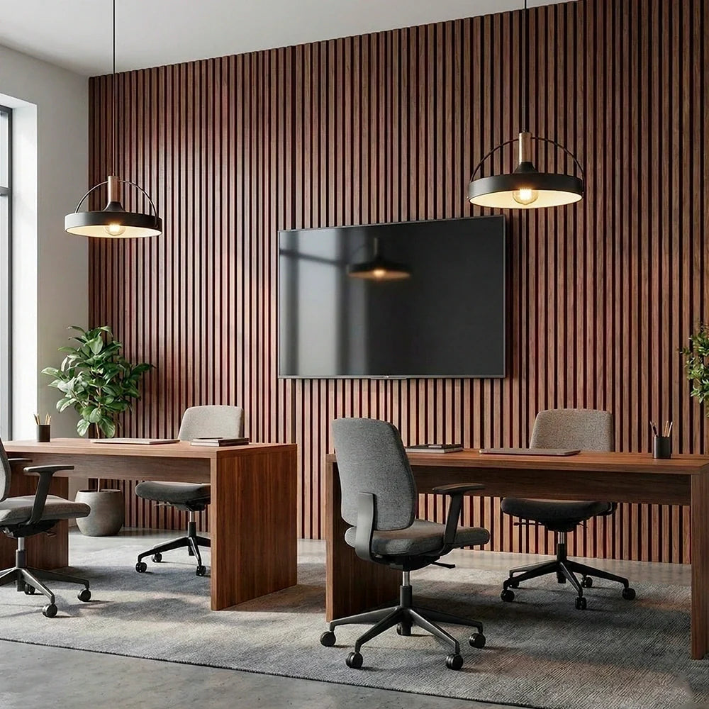 Pannello Acustico in Legno da Parete — Trasforma il Tuo Spazio in Soli 30 Minuti - (270 cm x 110 cm)