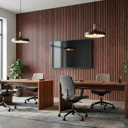 Pannello Acustico in Legno da Parete — Trasforma il Tuo Spazio in Soli 30 Minuti - (270 cm x 110 cm)