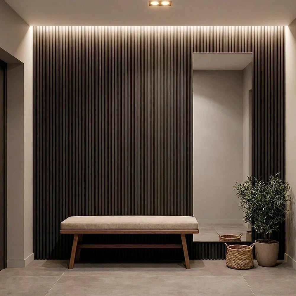 Pannello Acustico in Legno da Parete — Trasforma il Tuo Spazio in Soli 30 Minuti - (270 cm x 110 cm)